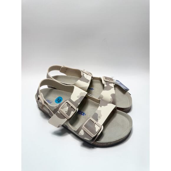 Birkenstock Milano Strap Sandals Men's US 10 EU 43 Desert Soil Gray/Taupe New
